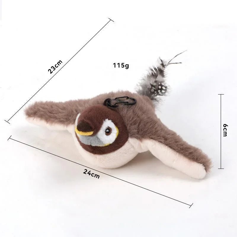 Interactive Flying Bird Cat Toy